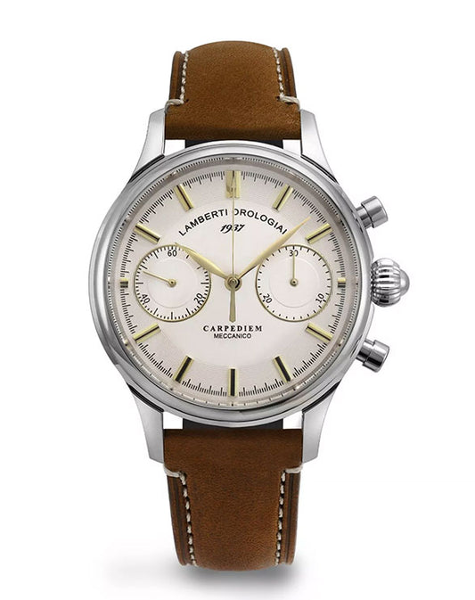 Lamberti Orologiai Ref.14124CI CARPEDIEM cronografo meccanico artigianale