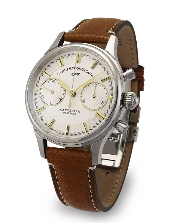Lamberti Orologiai Ref.14124CI CARPEDIEM cronografo meccanico artigianale