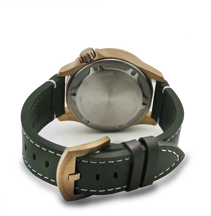 LAMBERTI-OROLOGIAI Mod. 17723V - RIACE III BRONZE/ AUTOMATIC/SAPPHIRE GLASS