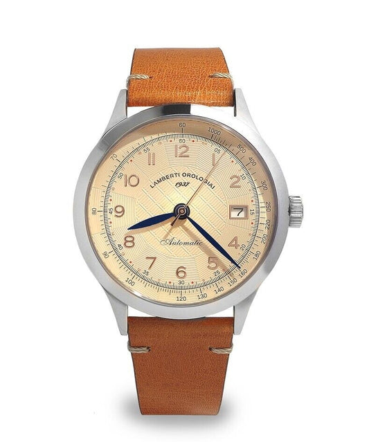 LAMBERTI-OROLOGIAI Mod. 26523G - 50 ST - stile vintage anni 50 - Edizione limitata e firmata di 30 pezzi