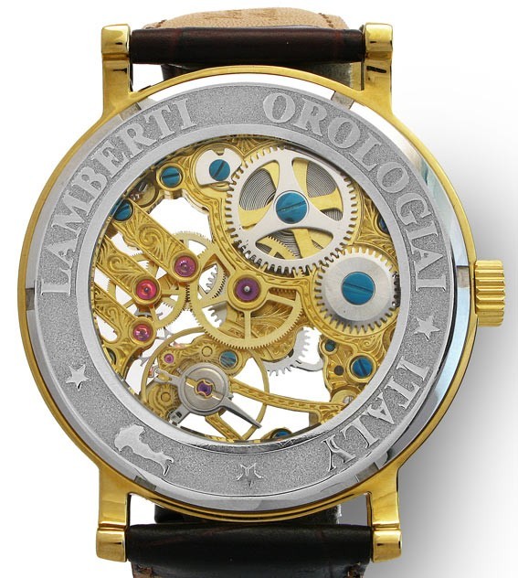 LAMBERTI OROLOGIAI - 211013DG SCHELETRATO MECCANICO