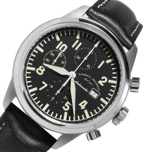 LAMBERTI OROLOGIAI - 27418 ISEO SPORTING AVIATOR CHRONOGRAPH