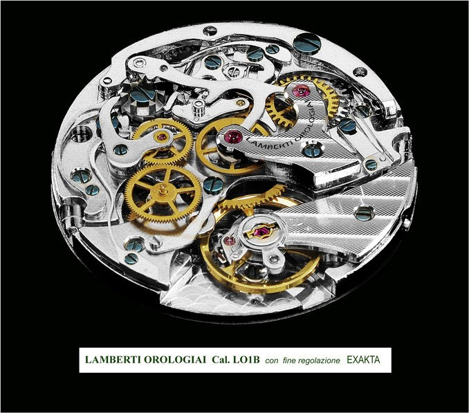 LAMBERTI-OROLOGIAI Mod.2993 B OLIVE - EXCELLENT MECHANICAL CHRONOGRAPH