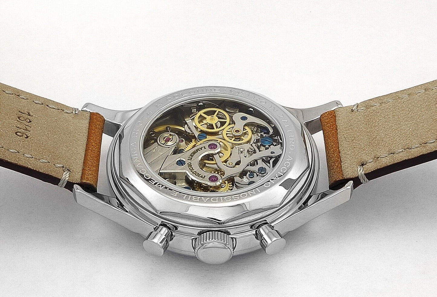 LAMBERTI-OROLOGIAI Ref.14124 CARPEDIEM handcrafted mechanical chronograph