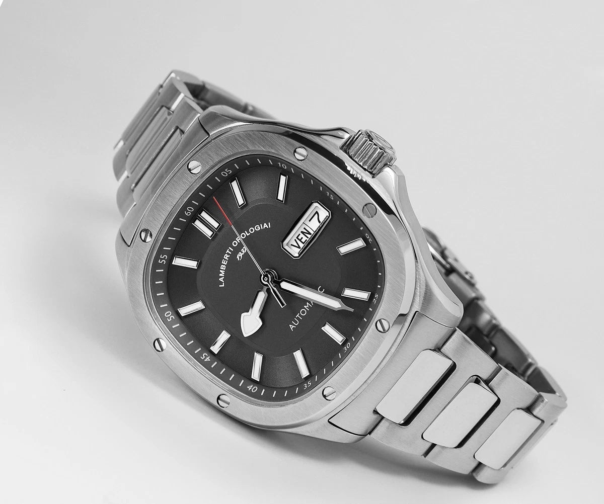 LAMBERTI OROLOGIAI Ref. 15126N ELLIXOMATIC. Automatico con data e giorno