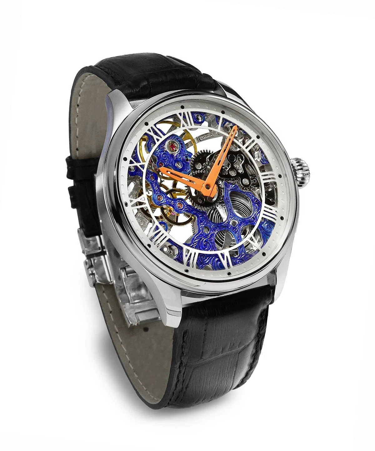 LAMBERTI OROLOGIAI Ref. 10125-9BL GIANO SCHELETRATO