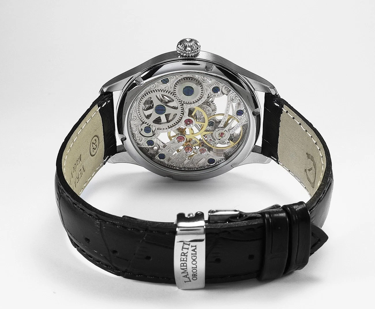 LAMBERTI OROLOGIAI Ref. 10125-9BL GIANO SCHELETRATO