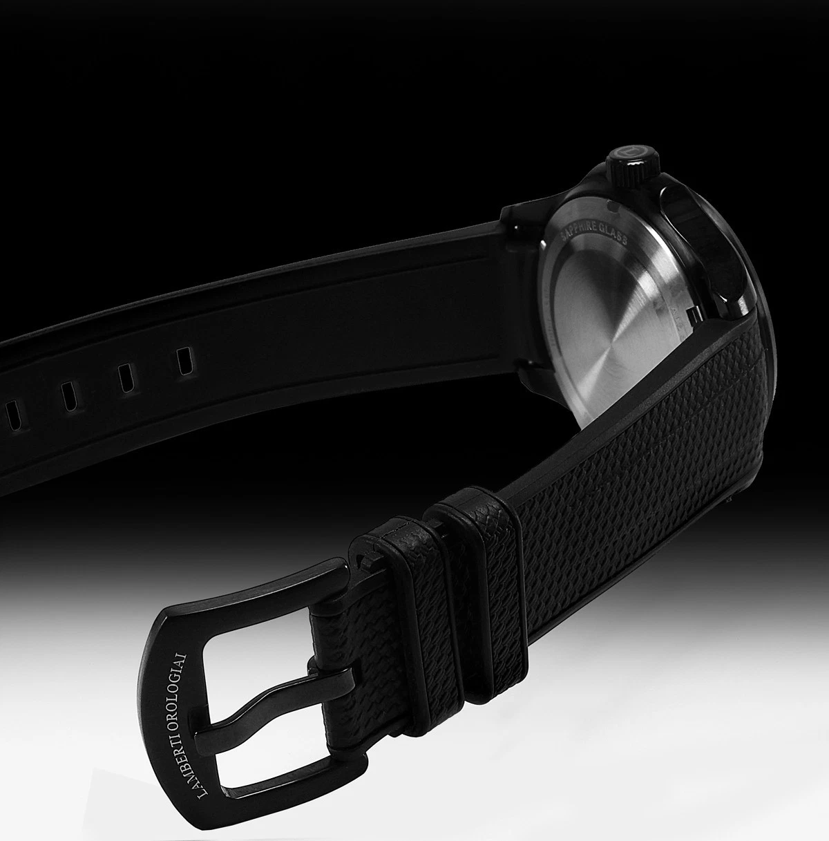 LAMBERTI OROLOGIAI Ref. 23925NN DOPPIETTO GMT. Automatico, zaffiro, 100mt