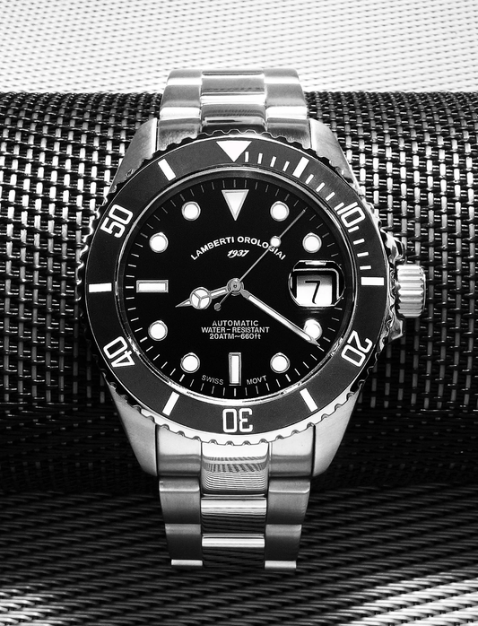 LAMBERTI OROLOGIAI Ref. 40324 ACQUAFORTE 70 Swiss movement, 38 mm case