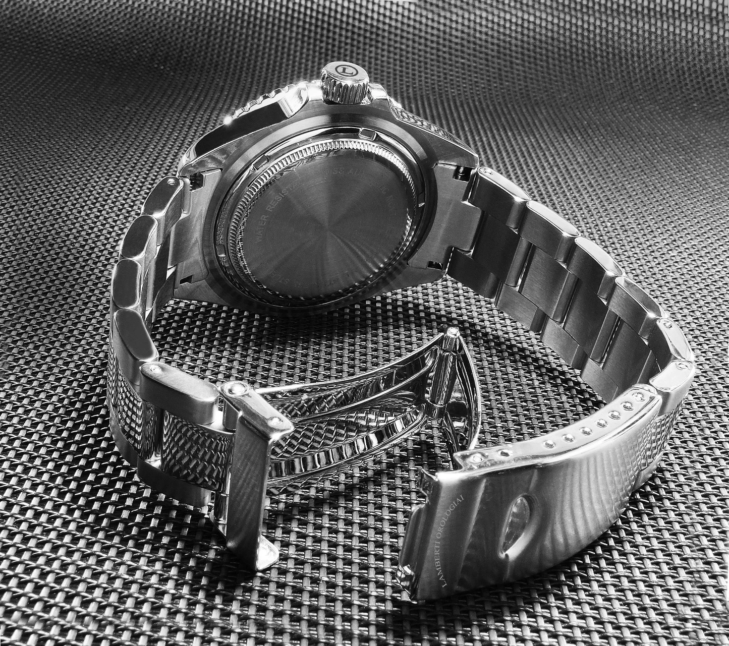 LAMBERTI OROLOGIAI Ref. 40324 ACQUAFORTE 70 Swiss movement, 38 mm case